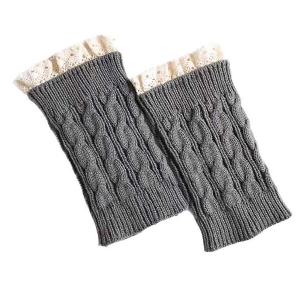 Jambières en maille à volants  - Boot Sock Slouchy avis et prix