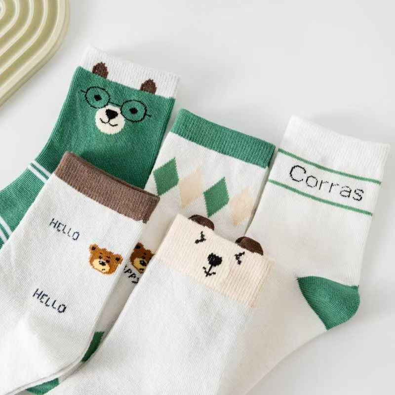Lot de 5 paires de chaussettes - Cotton Crew Sock Pack avis et prix