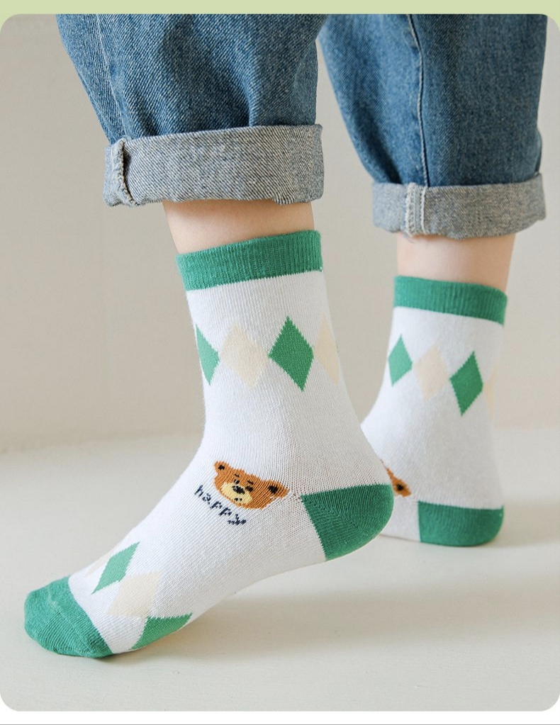 Lot de 5 paires de chaussettes - Cotton Crew Sock Pack avis et prix